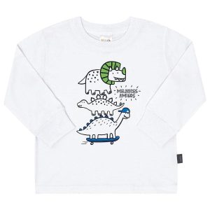Camiseta Menino Branco