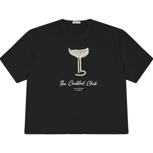 Camiseta Plus Size em Meia Malha Preto