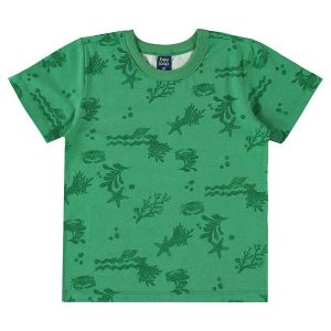 Camiseta em Meia Malha Verde
