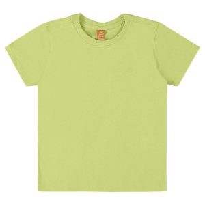 Camiseta para Menino em Meia Malha Verde
