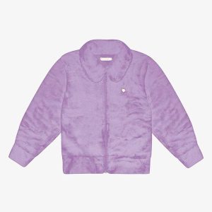 Casaco Infantil Feminino Roxo