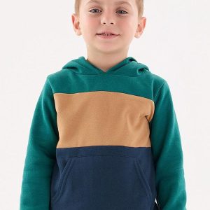 Casaco em Moletom Infantil Menino Verde