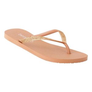 Chinelo Beira Rio Nude em Pvc