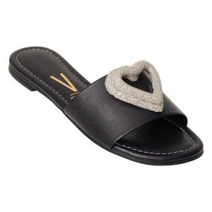 Chinelo Vizzano Preto em Sintético