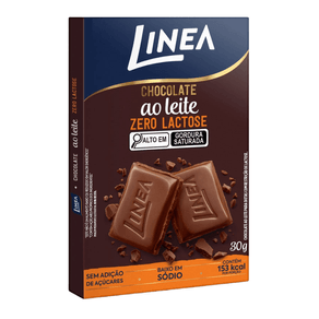 Chocolate Ao Leite Linea Zero Lactose 30g