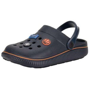 Clogs Infantil Molekinho 2874202 Marinho/Laranja