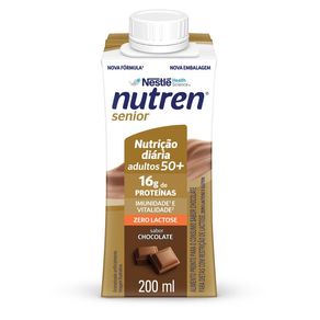 Complemento Alimentar Nutren Senior Chocolate Zero Lactose 200ml