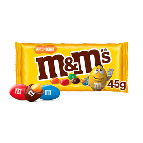 Confeito M&M's Chocolate e Amendoim 45g