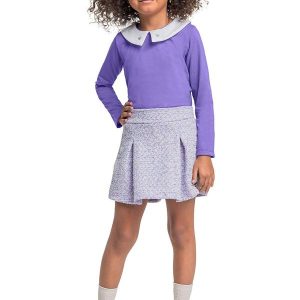 Conjunto Blusa e Short-Saia Roxo