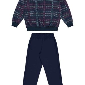 Conjunto Blusão e Calça Azul