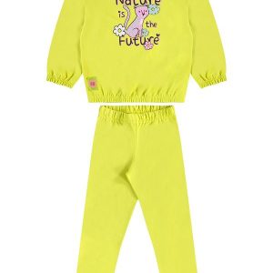 Conjunto Blusão e Calça Infantil Verde