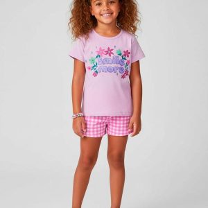 Conjunto Feminino Smile More Rosa