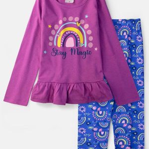 Conjunto Feminino Stay Magic Roxo