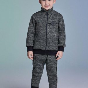 Conjunto Infantil Cinza Cinza