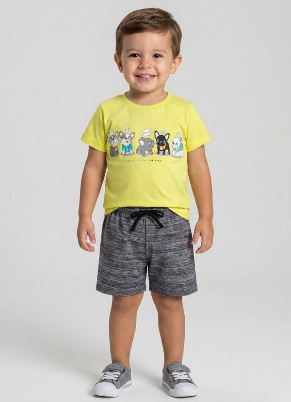 Conjunto Infantil Dogs Vermelho