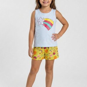 Conjunto Infantil Estrela Branco