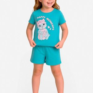 Conjunto Infantil Feminino Azul