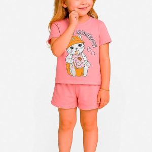 Conjunto Infantil Feminino Rosa