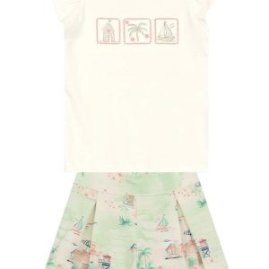 Conjunto Infantil Menina Brilhante Natural