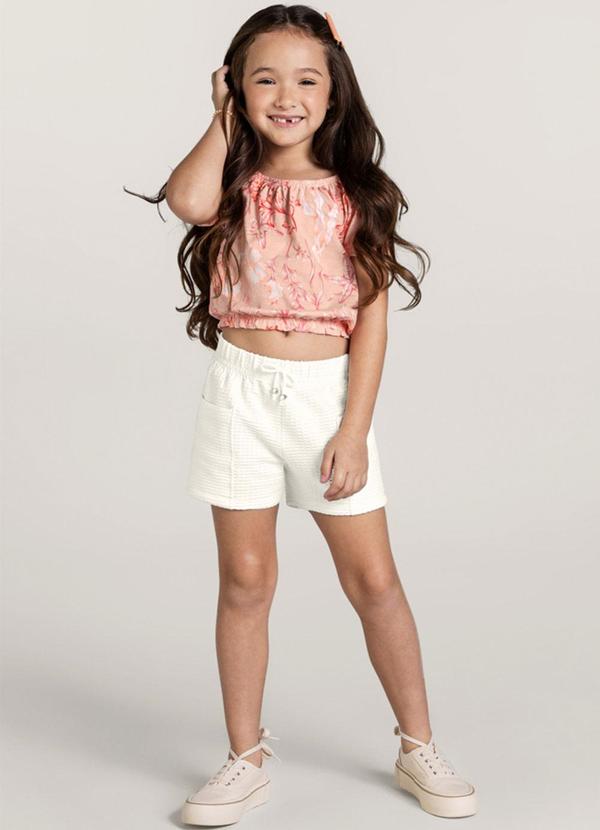 Conjunto Infantil Menina Rosa
