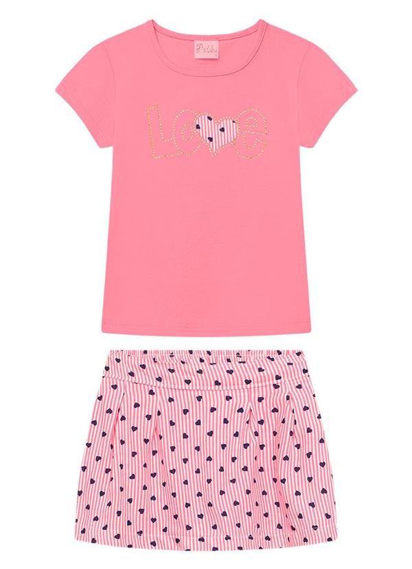 Conjunto Infantil Menina Rosa