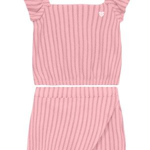 Conjunto Infantil Menina em Cotton Especial Rosa