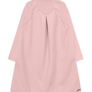 Conjunto Infantil Menina em Cotton Rosa