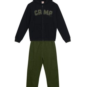 Conjunto Infantil Menino Bordado Preto