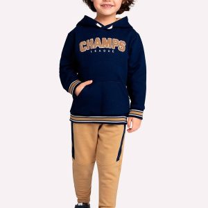 Conjunto Infantil Menino Lettering Azul