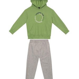 Conjunto Infantil Menino Moletom Verde