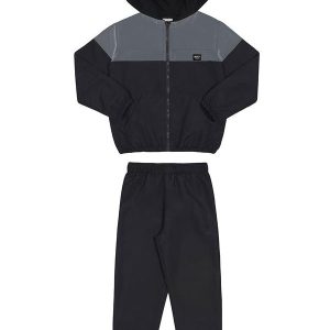 Conjunto Infantil Menino com Jaqueta Politel Preto