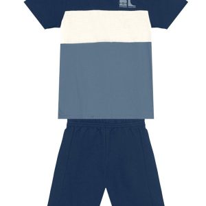Conjunto Infantil Menino de Skate Azul