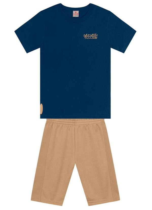 Conjunto Infantil Menino de Surf Azul
