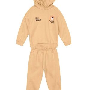 Conjunto Infantil Menino de Ursinho Amarelo