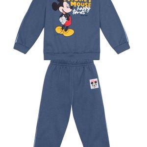 Conjunto Infantil Menino do Mickey Mouse Azul