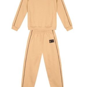Conjunto Infantil Menino em Moletom Amarelo