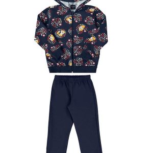 Conjunto Infantil em Moletom Azul