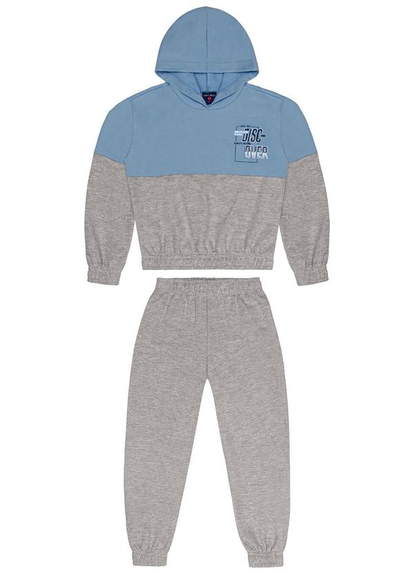 Conjunto Infantil em Moletom Azul