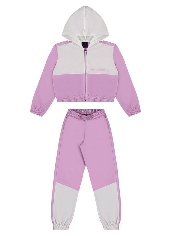 Conjunto Infantil para Menina Roxo