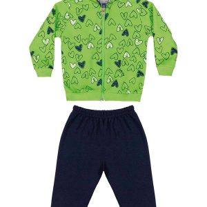 Conjunto Jaqueta e Calça Bebê Verde