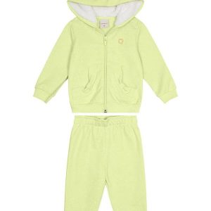 Conjunto Jogger em Moletom Menina Verde
