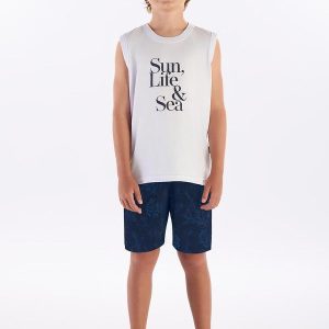 Conjunto Meia Malha Branco
