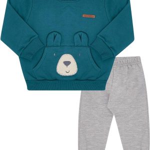 Conjunto Moletom Azul