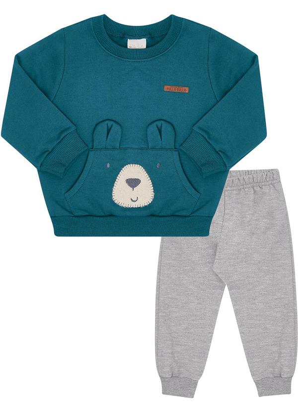 Conjunto Moletom Azul