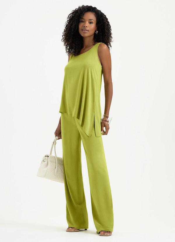 Conjunto em Viscose Verde