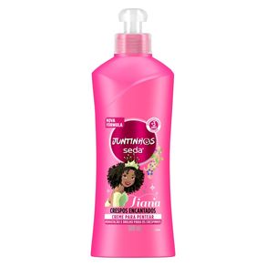 Creme Para Pentear Seda Juntinhos Crespos Encantados 300ml