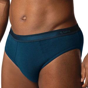 Cueca Slip Lupo 485-003 2800-Marinho