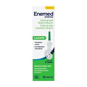 Enemed Enema Laxante Solução Retal 130ml