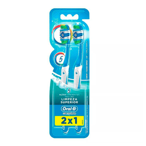Escova Dental Oral-B Complete 5 Ações 40 Macia 2 Unidades