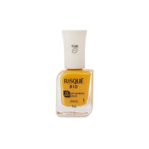 Esmalte Cremoso Risquè Bio Amarelo Girassol 9ml